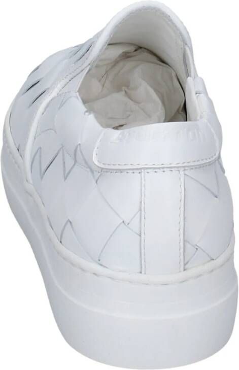 Stokton Leren Slip-On Sneakers voor Vrouwen White Dames