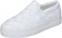 Stokton Leren Slip-On Sneakers voor Vrouwen White Dames - Thumbnail 5