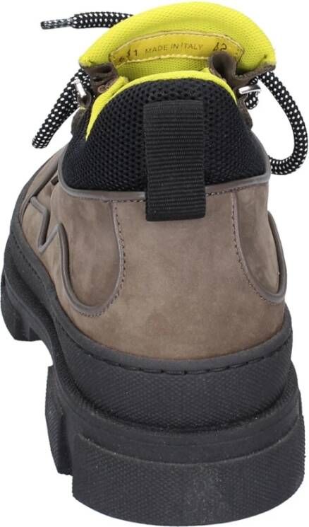 Stokton Nubuck Leren Enkellaarzen Mannen Beige Heren