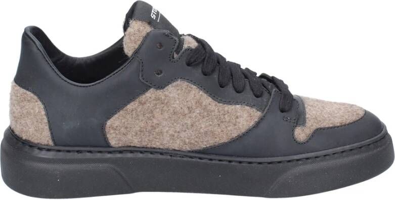 Stokton Rubber Dames Sneakers Black Dames