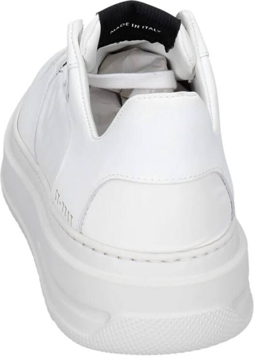 Stokton Rubber Sneakers voor Mannen White Heren