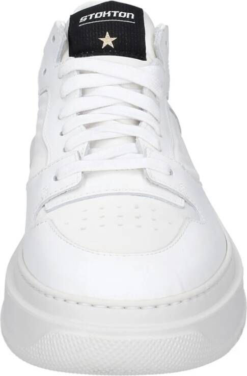 Stokton Rubber Sneakers voor Mannen White Heren