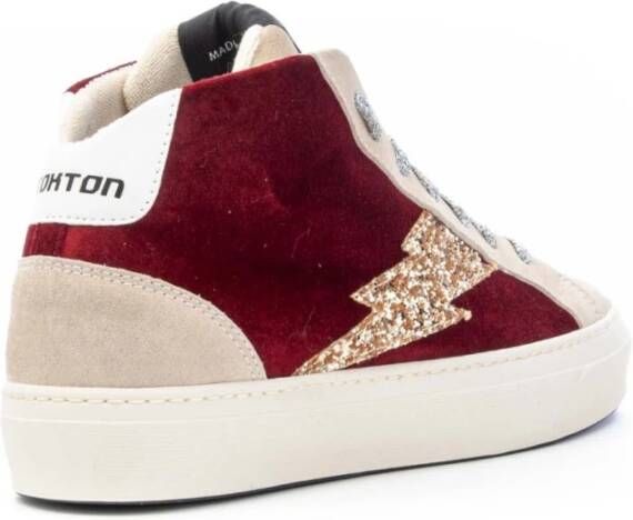 Stokton Sneakers Rood Dames