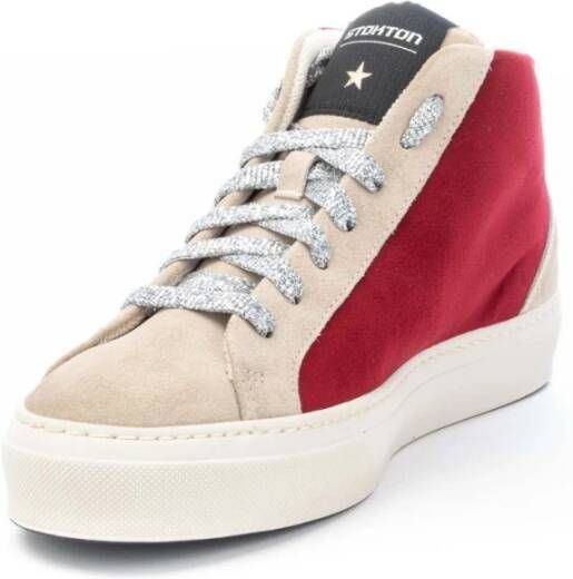 Stokton Sneakers Rood Dames