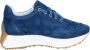 Stokton Suede Damessneakers Blue Dames - Thumbnail 3