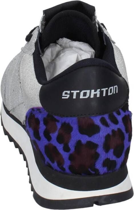 Stokton Suede Damessneakers Gray Dames