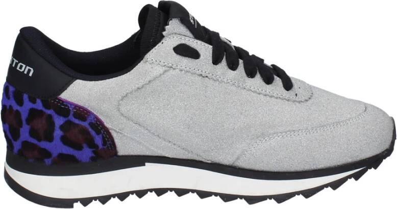 Stokton Suede Damessneakers Gray Dames