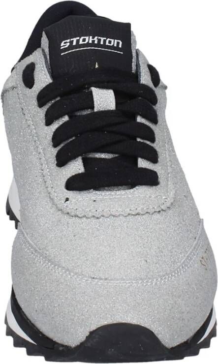 Stokton Suede Damessneakers Gray Dames