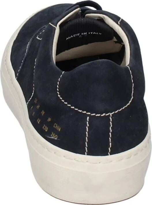 Stokton Suede Heren Sneakers Blue Heren