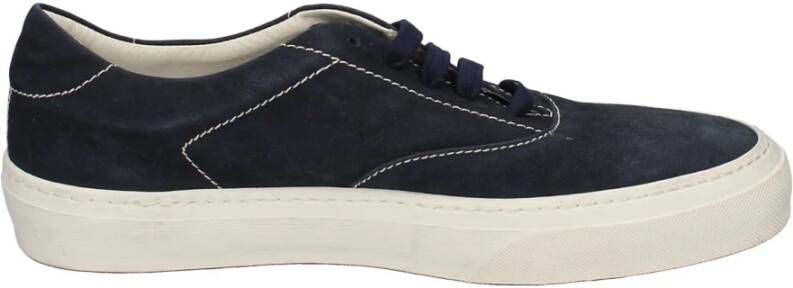 Stokton Suede Heren Sneakers Blue Heren