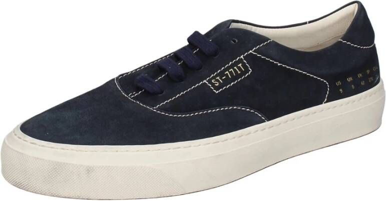 Stokton Suede Heren Sneakers Blue Heren