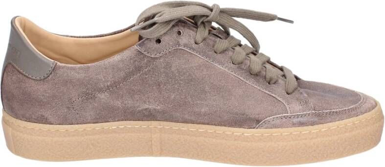 Stokton Suede Heren Sneakers Brown Heren