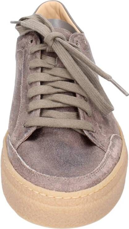 Stokton Suede Heren Sneakers Brown Heren