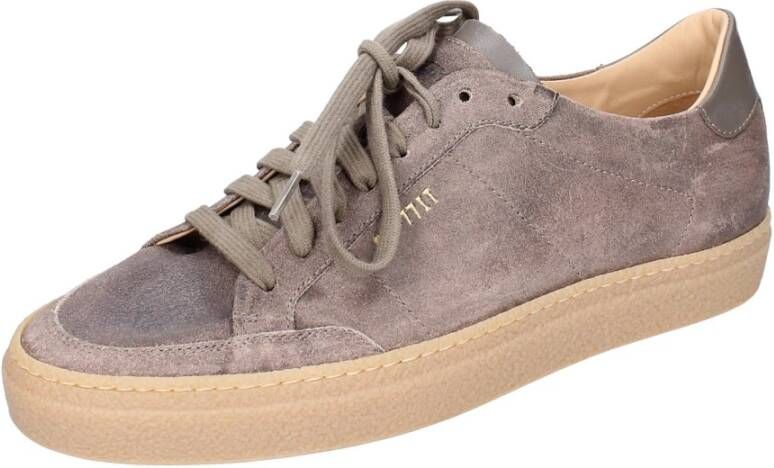 Stokton Suede Heren Sneakers Brown Heren