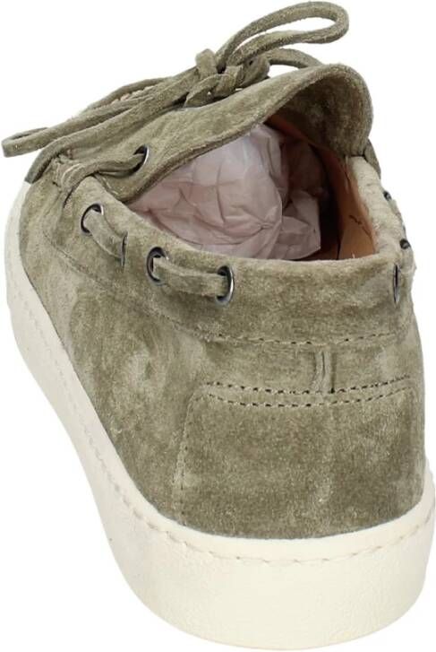 Stokton Suede Loafers voor Heren Green Heren