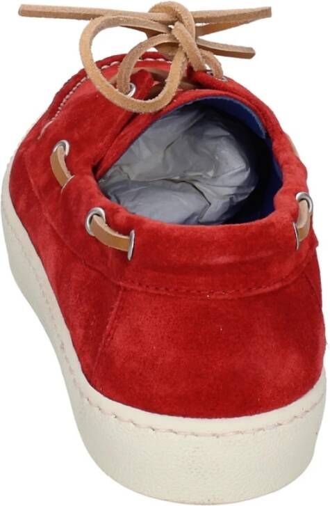 Stokton Suede Loafers voor Mannen Red Heren