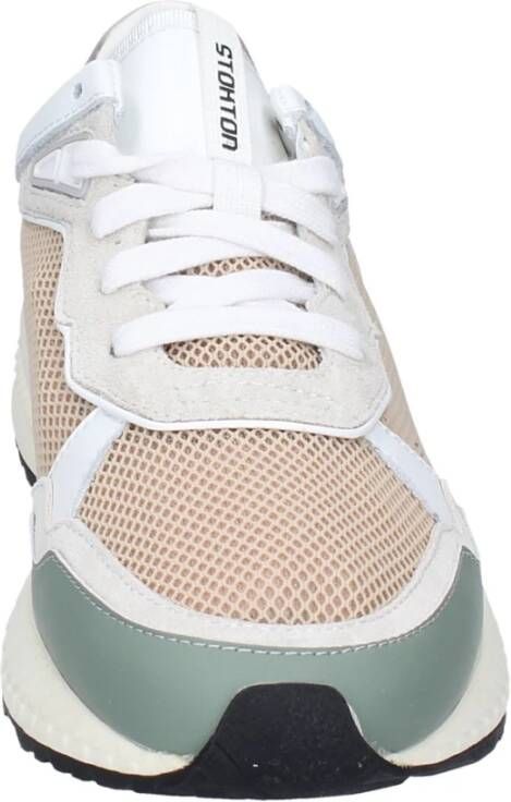 Stokton Textiel Sneakers voor Vrouwen Beige Dames