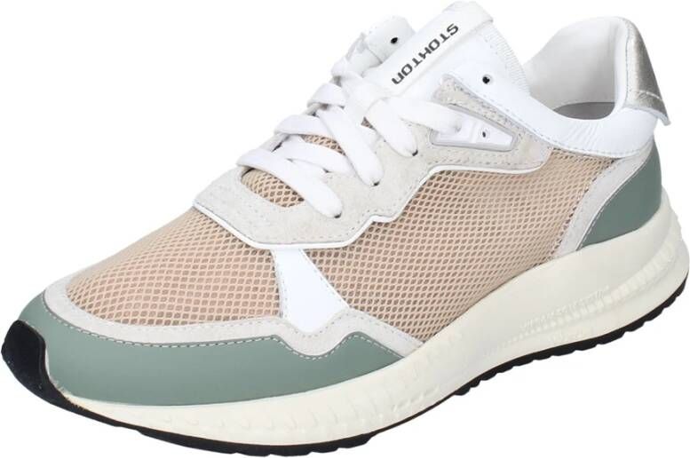 Stokton Textiel Sneakers voor Vrouwen Beige Dames