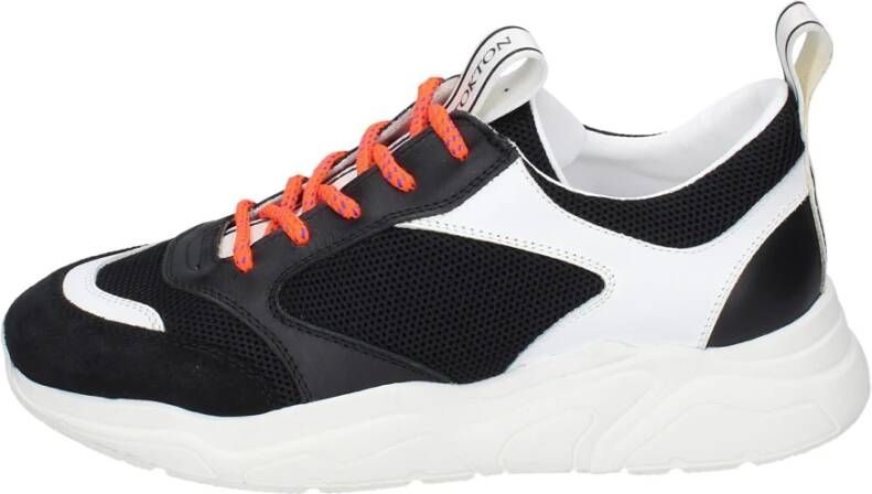 Stokton Textiel Sneakers voor Vrouwen Black Dames