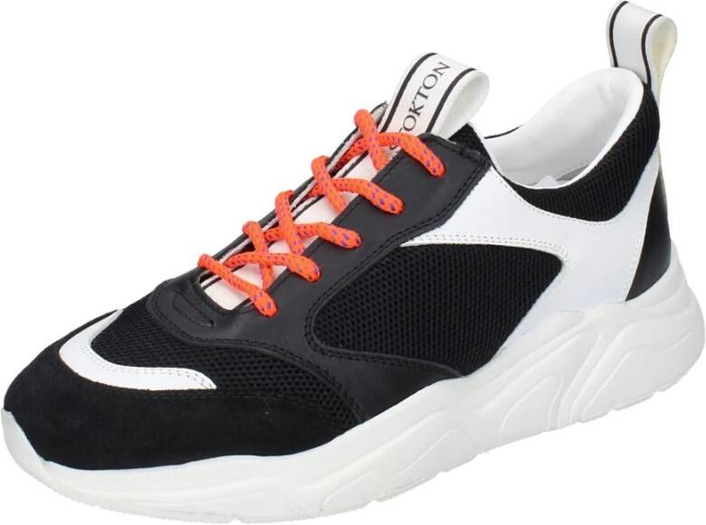 Stokton Textiel Sneakers voor Vrouwen Black Dames