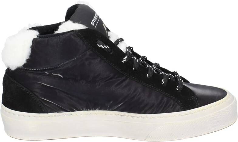 Stokton Textiel Sneakers voor Vrouwen Black Dames