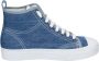 Stokton Textiel Sneakers voor Vrouwen Blue Dames - Thumbnail 3