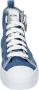 Stokton Textiel Sneakers voor Vrouwen Blue Dames - Thumbnail 4