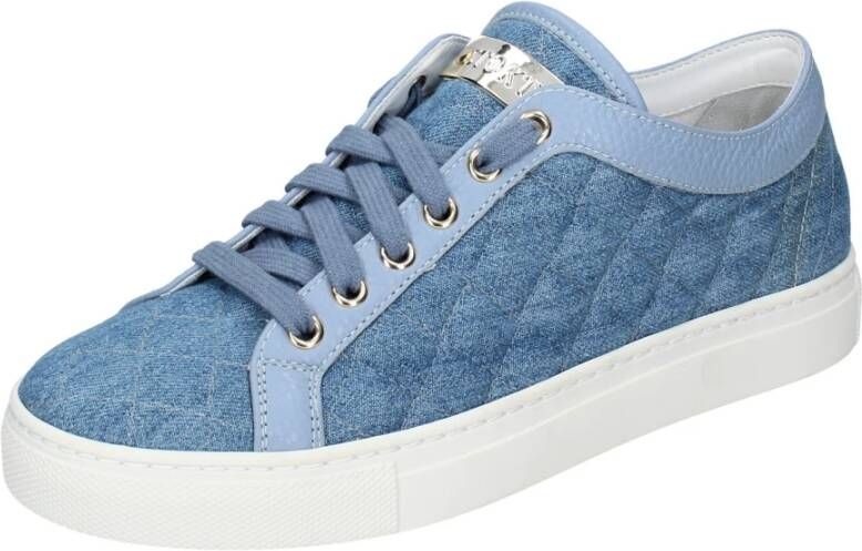 Stokton Textiel Sneakers voor Vrouwen Blue Dames