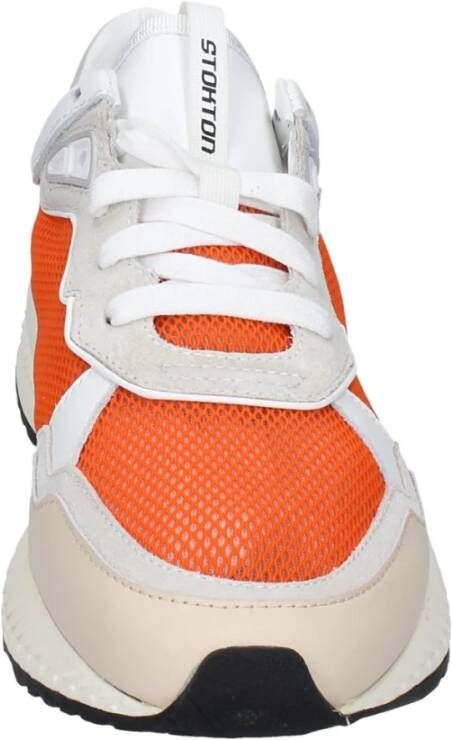 Stokton Textiel Sneakers voor Vrouwen Orange Dames