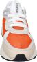 Stokton Textiel Sneakers voor Vrouwen Orange Dames - Thumbnail 4