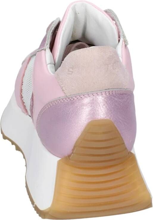 Stokton Textiel Sneakers voor Vrouwen Pink Dames