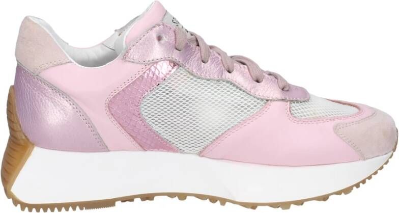 Stokton Textiel Sneakers voor Vrouwen Pink Dames