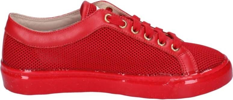 Stokton Textiel Sneakers voor Vrouwen Red Dames