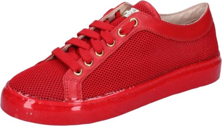 Stokton Textiel Sneakers voor Vrouwen Red Dames