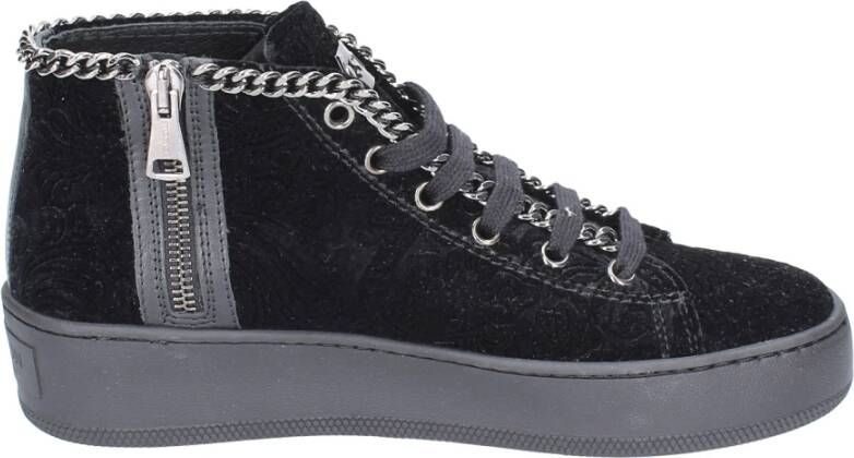 Stokton Velvet Dames Sneakers Stijlvol Comfort Black Dames