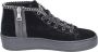 Stokton Velvet Dames Sneakers Stijlvol Comfort Black Dames - Thumbnail 3