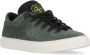 Stone Island Groene Suède Sneakers Ronde Neus Green Heren - Thumbnail 3