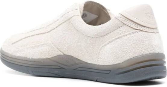 Stone Island Witte Sneakers met Kompas Motief White Heren