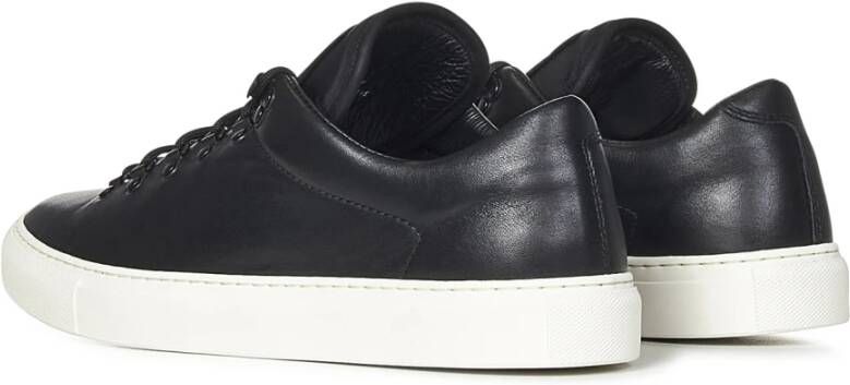 Stone Island Zwarte Sneakers voor Mannen Aw24 Black Heren