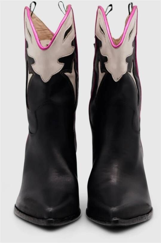 Strategia Cowboy Boots Black Dames