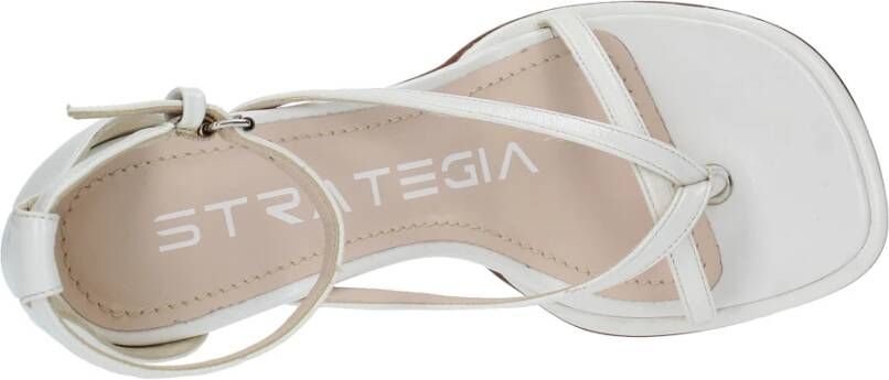 Strategia Sandalen Wit White Dames