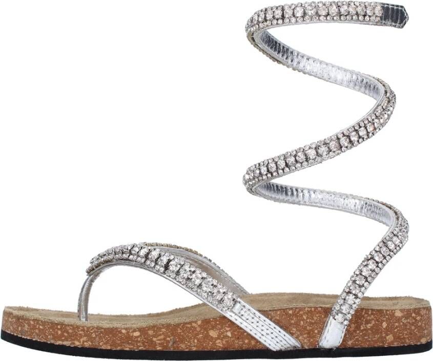 Strategia Sandalen Zilver Gray Dames