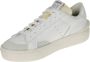 Strype Leren sneakers met suède afwerking White Heren - Thumbnail 3