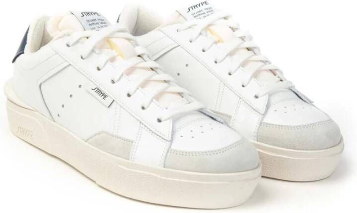 Strype Sneakers met Italiaanse stijl en comfort White Heren