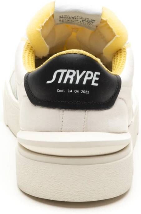 Strype Witte Sneakers Multicolor Heren