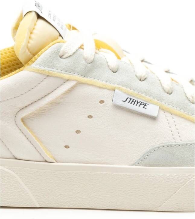 Strype Witte Sneakers Multicolor Heren