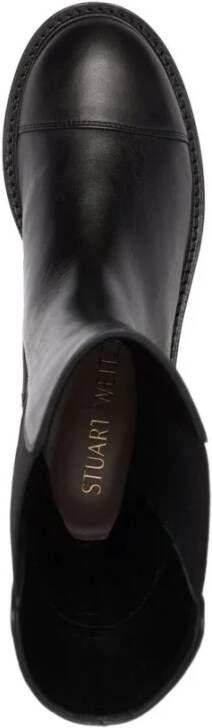 Stuart Weitzman Zwarte Ultralift Enkellaars Black Dames