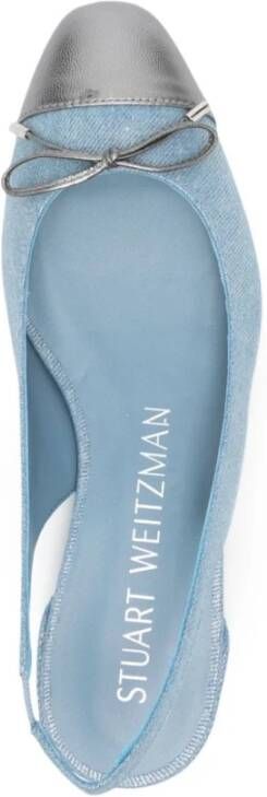 Stuart Weitzman Ballerinas Blue Dames