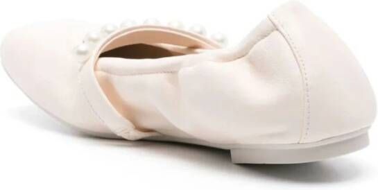 Stuart Weitzman Ballerinas White Dames