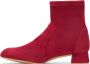 Stuart Weitzman Beeldhouwkunst Soklaars Red Dames - Thumbnail 3